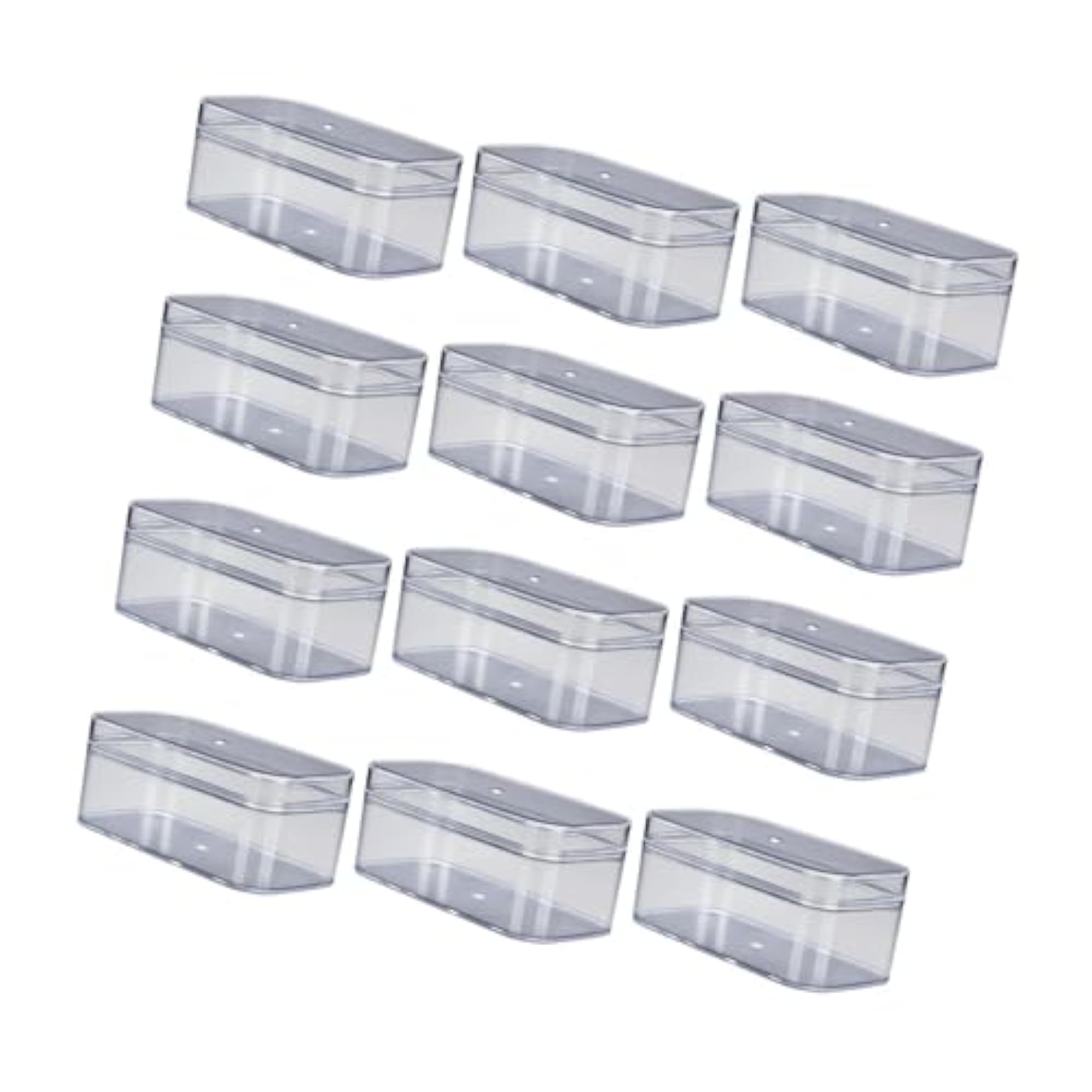12Pcs Transparent Candy Packaging Box for Parties & Weddings